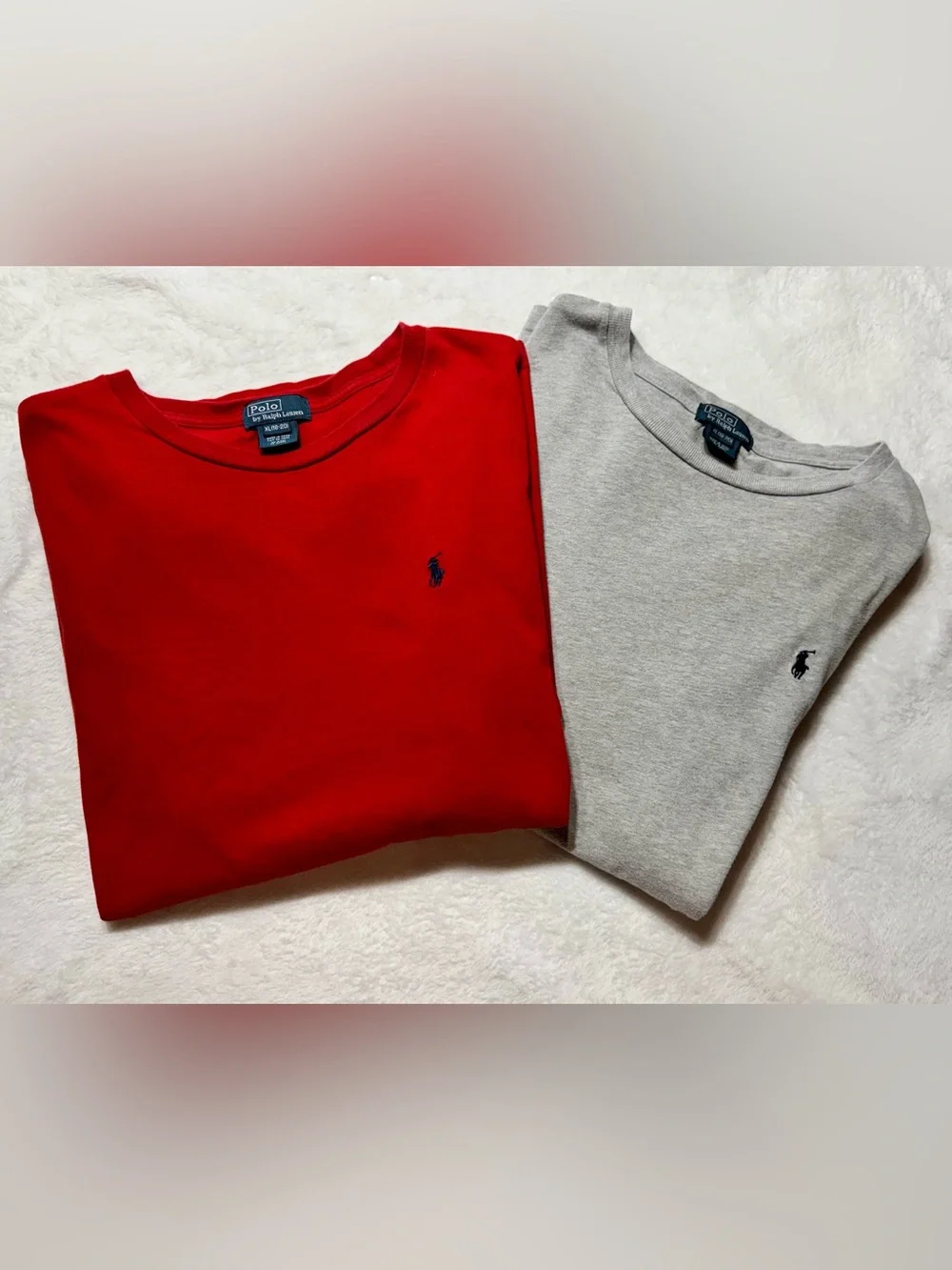 *BUNDLE* Polo by Ralph Lauren Boys XL Long Sleeve T-Shirt
